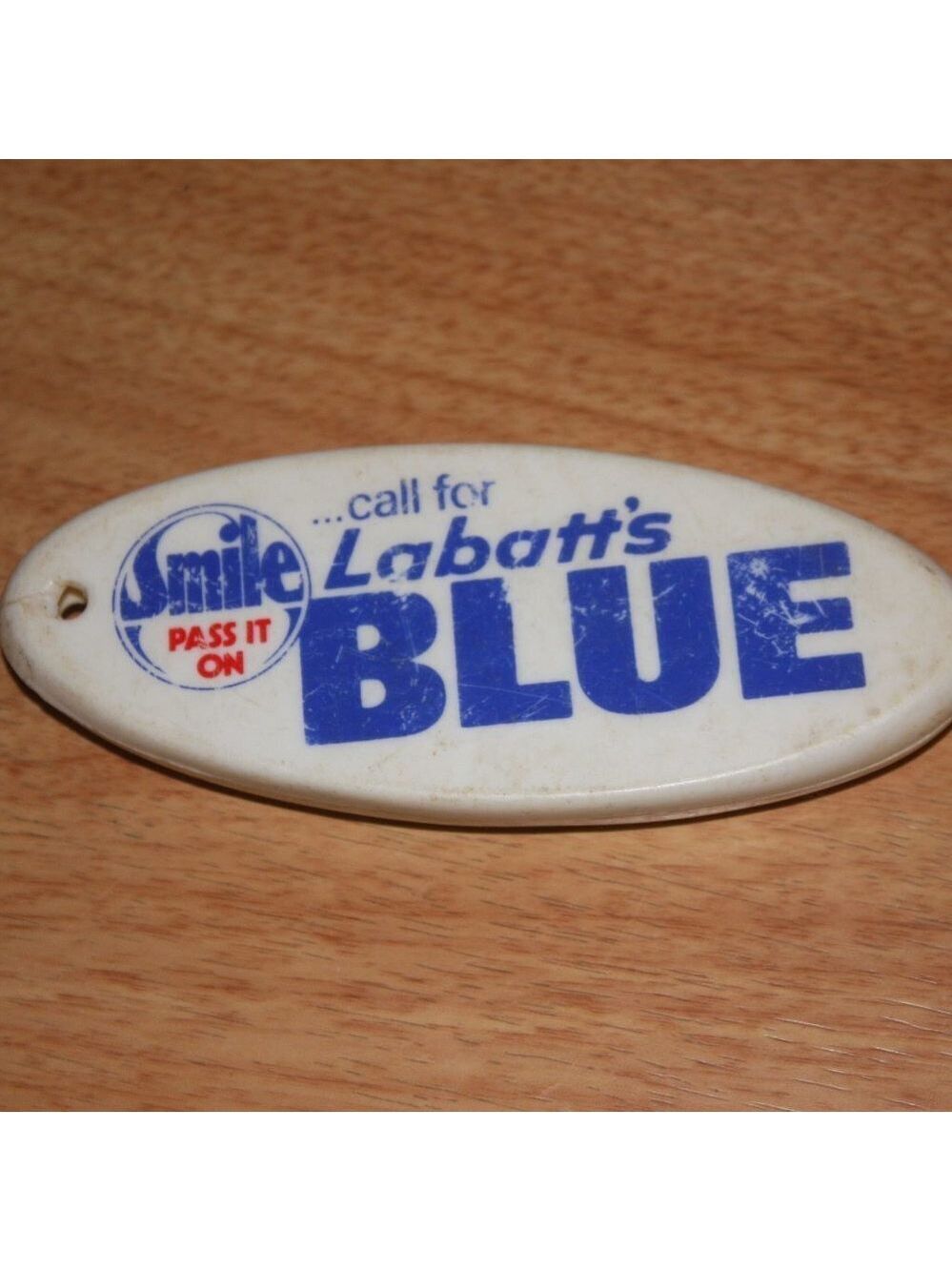 Vintage Labatt's Blue Bottle Opener Floating